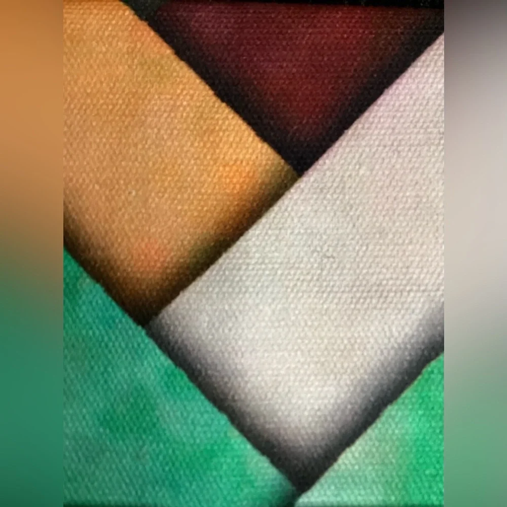 KRISTTORN Pastel Geometric Chevron Pillow Cover - Multicolor 20x 20”
